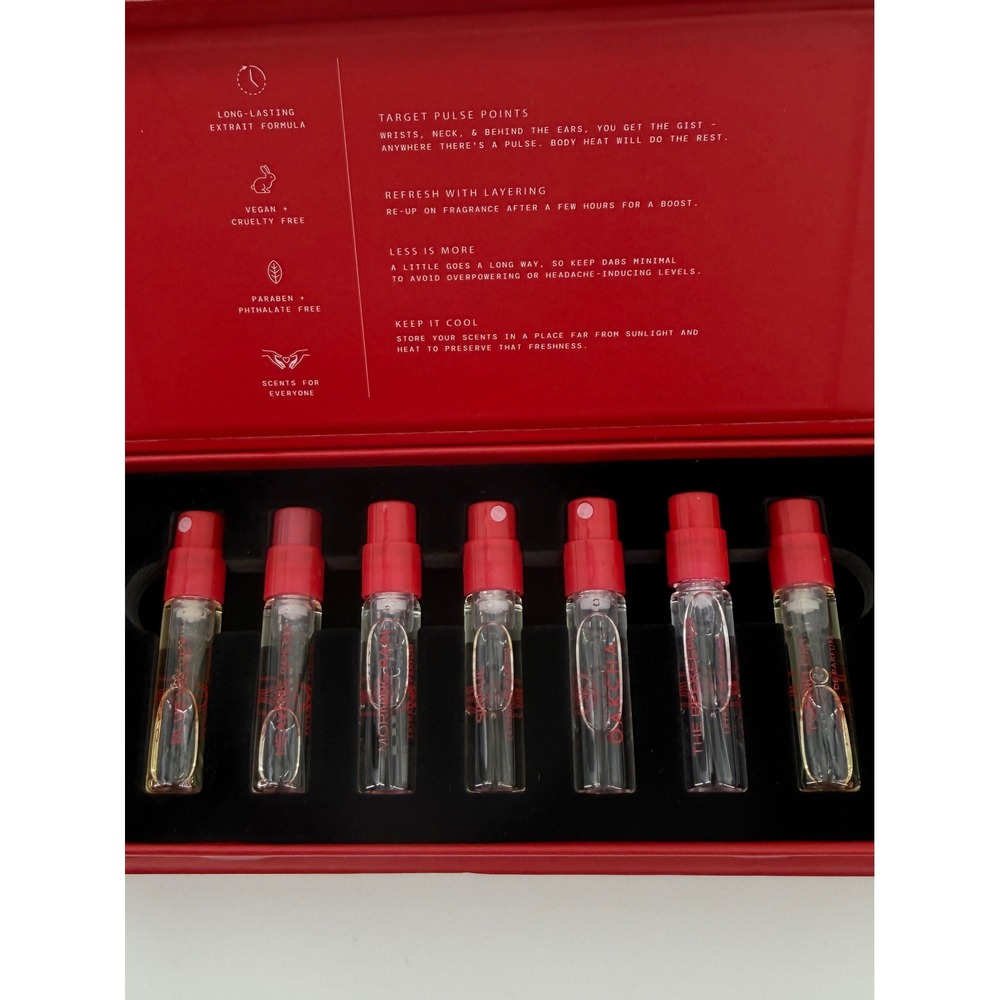 Oakcha Discovery Set Extrait de Parfum 7 Piece Fragrance Sampler 2ml Bottles